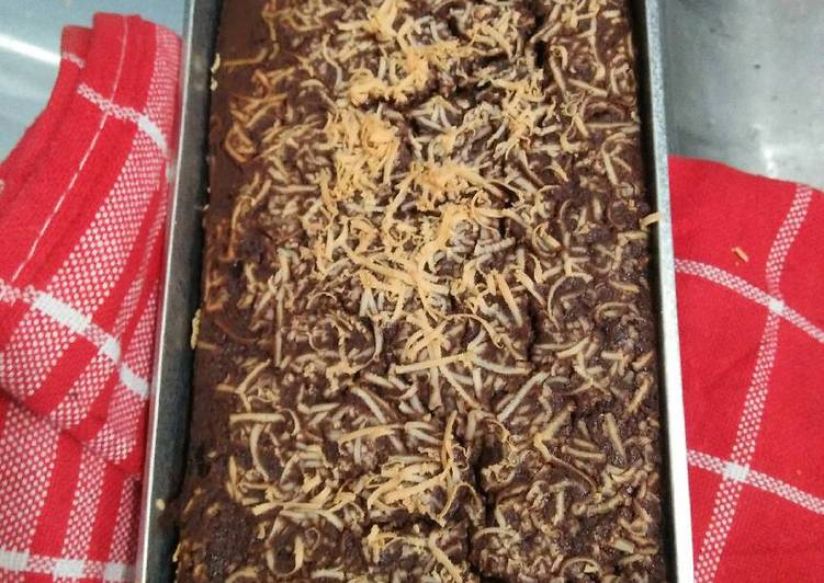Brownies keju panggang
