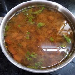 A picture of Nellikai Rasam Amla Rasam.