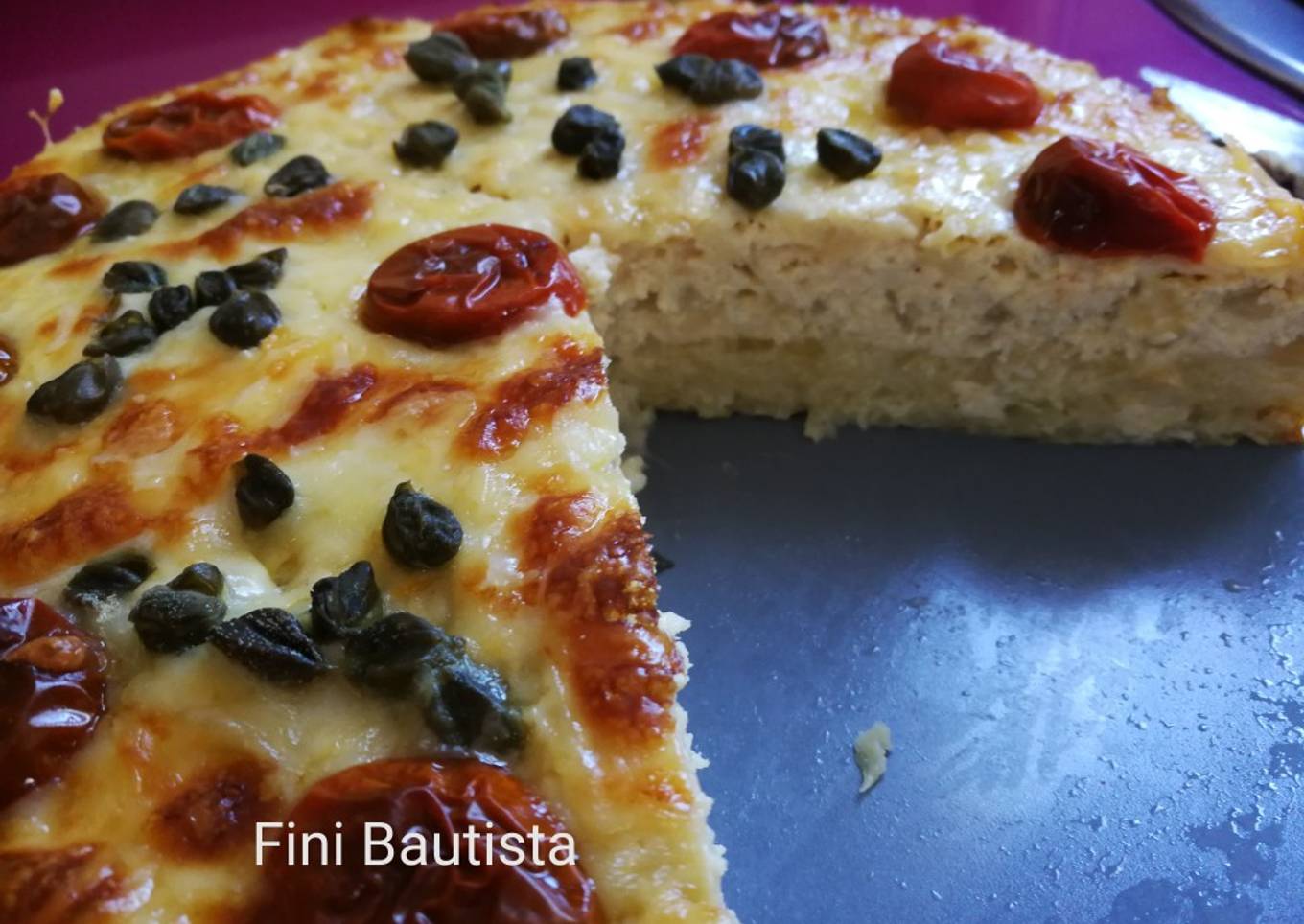 Pastel de patata y pollo