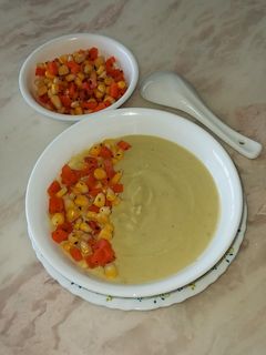 બ્રોકોલી આલમંડ સુપ (Broccoli Almond Soup Recipe In Gujarati) રેસીપી મુખ્ય ફોટો