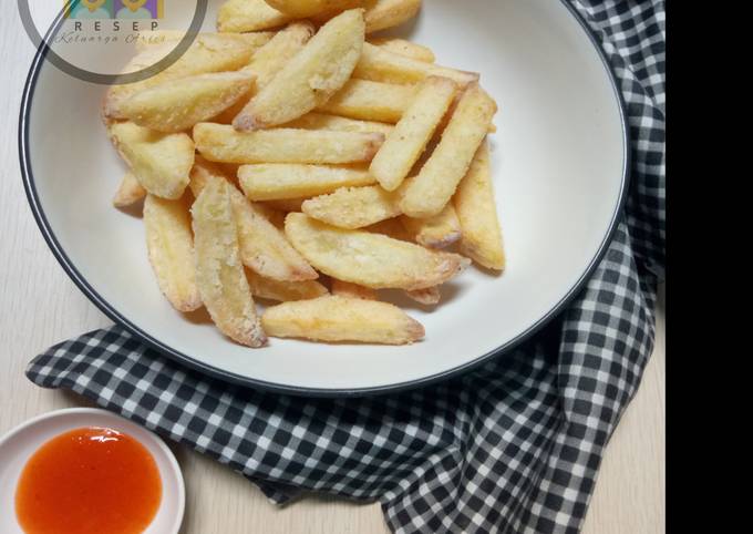 Resep Resep kentang goreng crispy