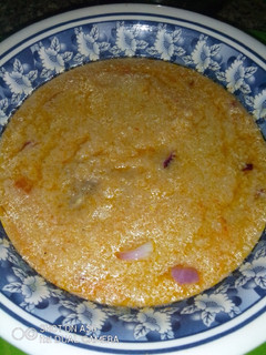 A picture of Paten garri(garri porridge).