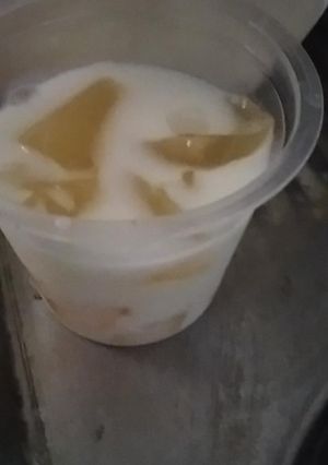 Foto resep Milk Jelly Mango