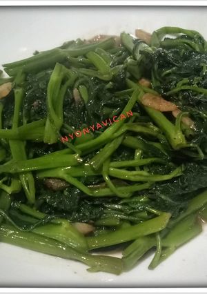 Foto resep Cah kangkung terasi