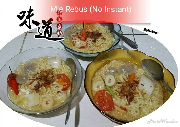 Resep: Mie Rebus (No Instant) Gampang