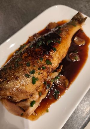 A picture of Honey Ginger Fish.