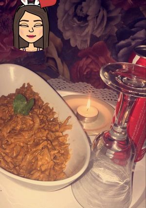 صورة لوصفة المعكرونه الشهية