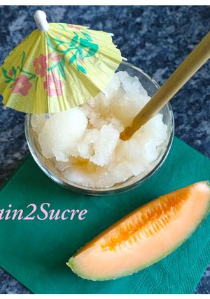 Une photo de Granité melon