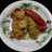 Arroz con bogavante y pollo