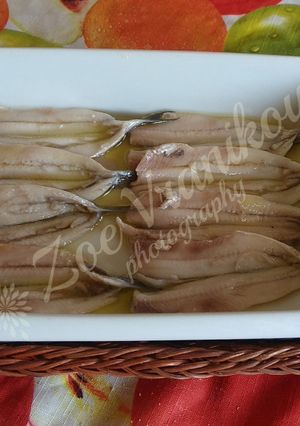 Φωτογραφία της συνταγής Γαύρος μαρινάτος (ψαράκι χλουπ)