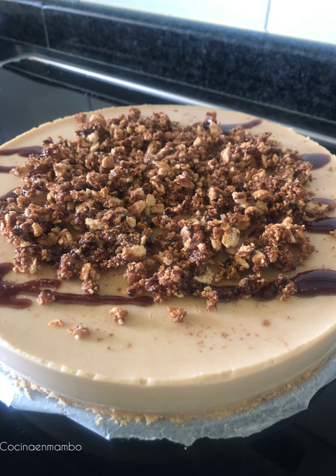 Una foto de Tarta de galletas María (Mambo/Thermomix)