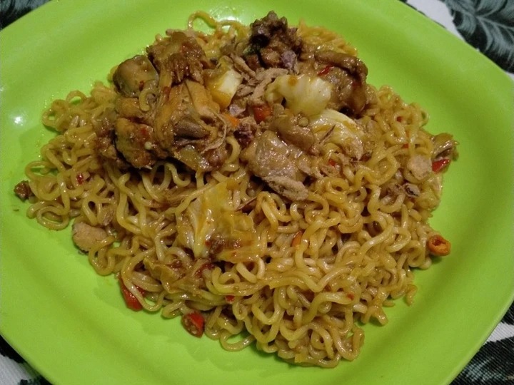 Cara Gampang Membuat Resep Mie Tengkleng Ayam Rica-rica yang  Bikin Ketagihan Anti Ribet, Bikin Ngiler