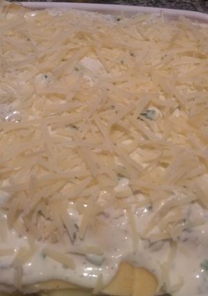 Una foto de Lasagna de sobrantes
