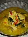Sayur Asam lucung ikan (tunas kecombrang)