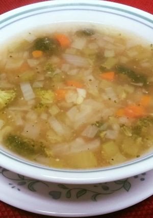 A picture of Vegetable Soup.