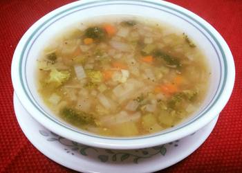 Without Fail Making Recipe Vegetable Soup Practical Delicious
