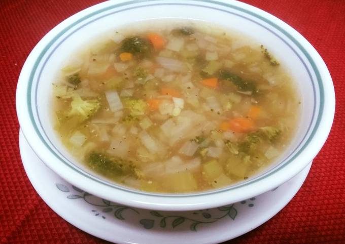 Easiest Way to Prepare Quick Vegetable Soup