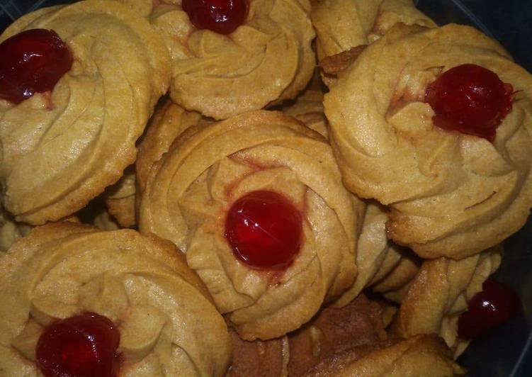 Recipe of Any-night-of-the-week Cherry Topped Cookies