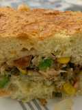 Torta de sardinha glúten free