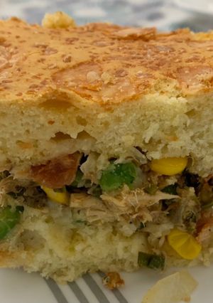 Foto de Torta de sardinha glúten free