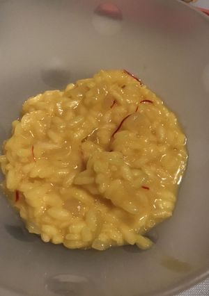 Φωτογραφία της συνταγής Risotto αρωματισμένο με σαφράν (Risotto “allo Zafferano”) 🍛
