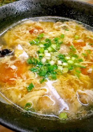 Hình của món Canh mây.