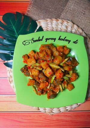Foto resep 26.Sambal goreng kentang ati