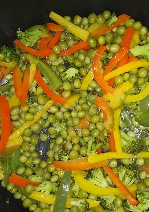 A picture of Peas stew.