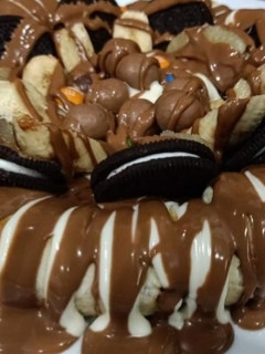 صورة لوصفة كيك بصوص السينابون