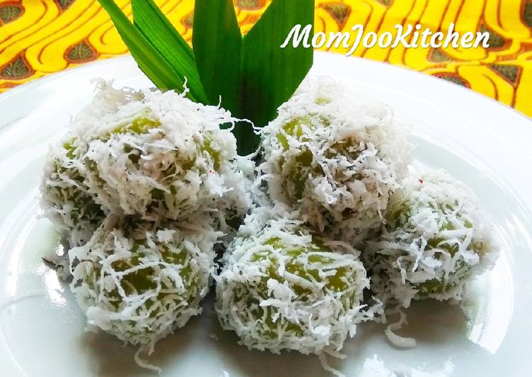 Klepon Pandan asli