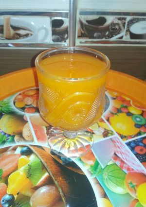 صورة لوصفة عصير الجزر والليمون