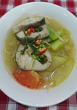Hình của món Canh chua cá lóc.