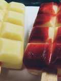 Paletas heladas de guayaba y guayaba con chamoy