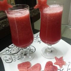 A picture of Watermelon mocktail.