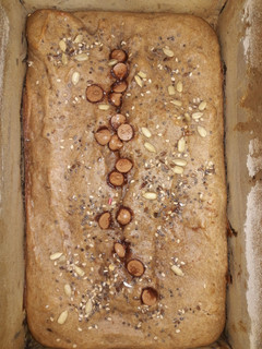 Una foto de Budín de banana saludable