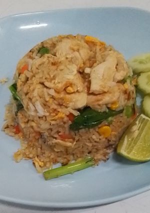 รูปของ ข้าวผัดไก่