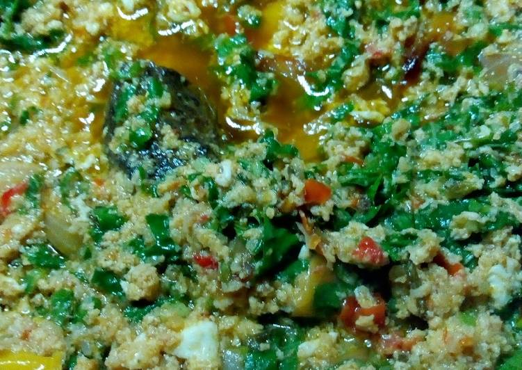 Step-by-Step Guide to Make Favorite Egg sauce with spinach Cooking Basics for Newbies