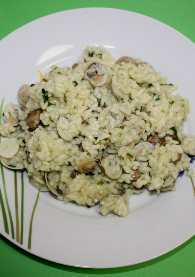 Una foto de Arroz con chirlas
