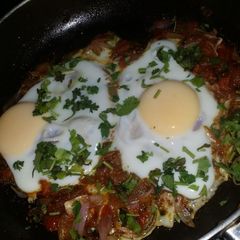 A picture of Masala egg.