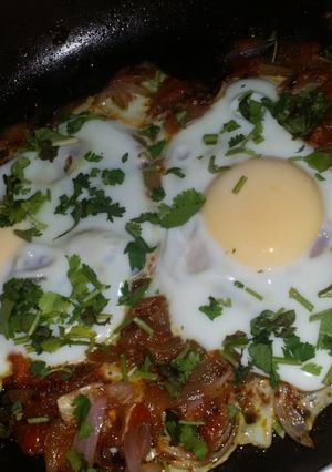 A picture of Masala egg.