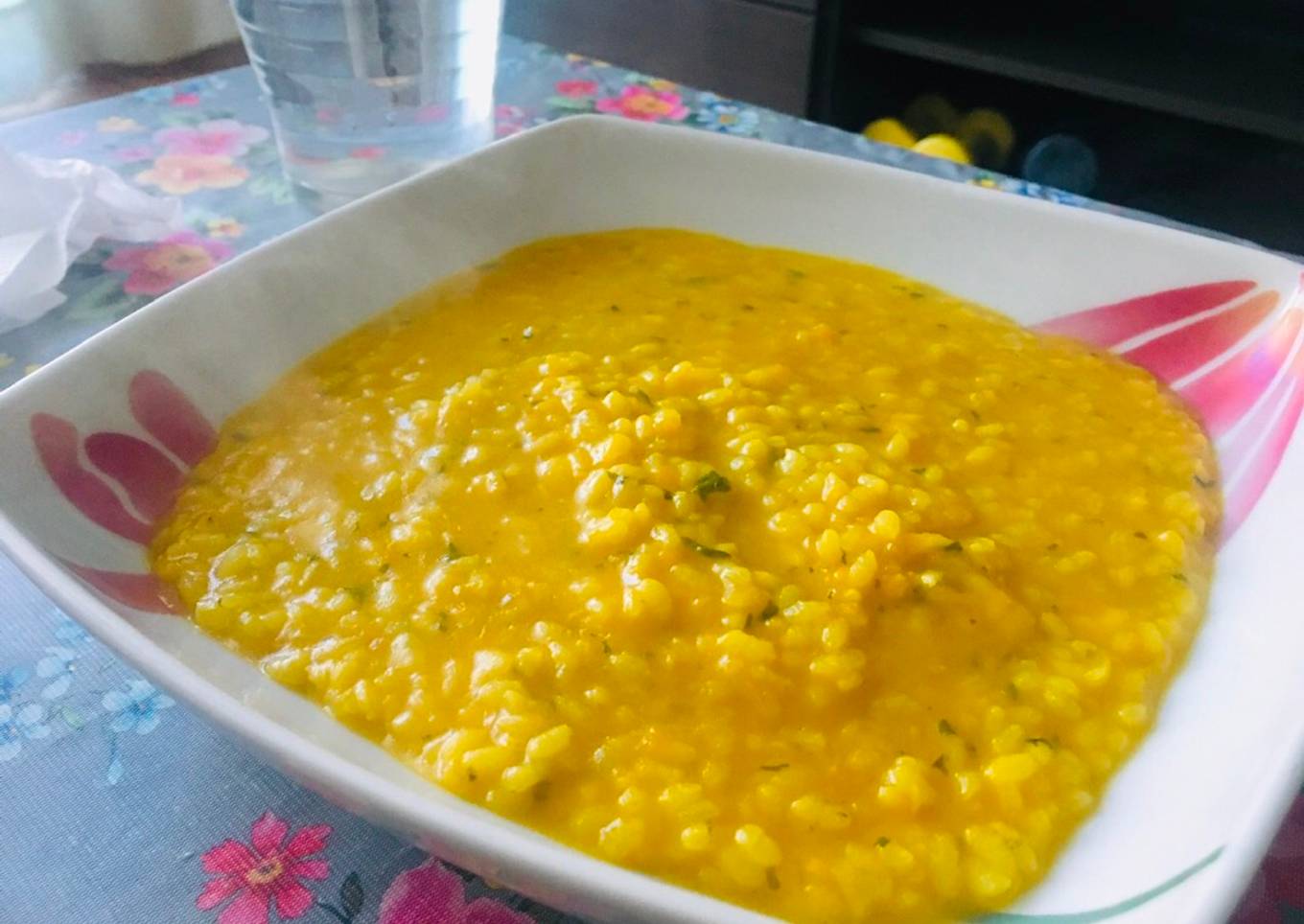 Arroz meloso de calabaza