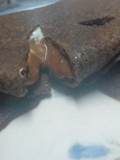Una foto de Panqueques de chocolate