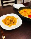 Fideos fritos con salsa al wok Japonés Yakisoba íaquisoba🇺🇾🇯🇵焼きそば（ソース焼きそば）