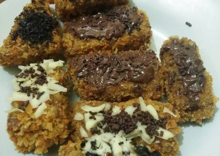 Banana nuget coklat