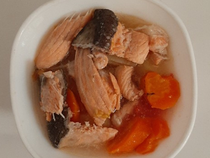 Resep Sup Tulang Salmon, Sempurna