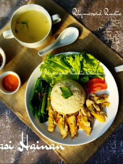 Foto resep Nasi Hainan (Singapore Hainanese Chicken Rice)