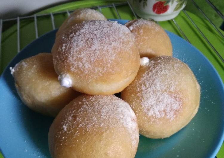Recipe of Favorite Bomboloni tanpa ulen
