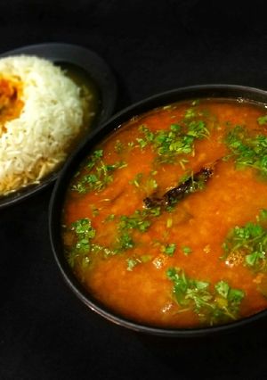 A picture of Tomato Rasam.