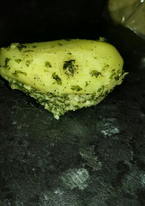 Una foto de Patatas al vapor