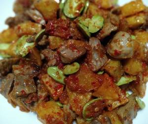 Resep mudah Sambel goreng kentang ati ampela Mantul Banget